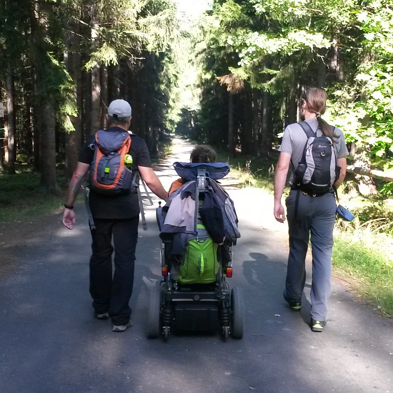 Cestou okolo Lázského rybníka