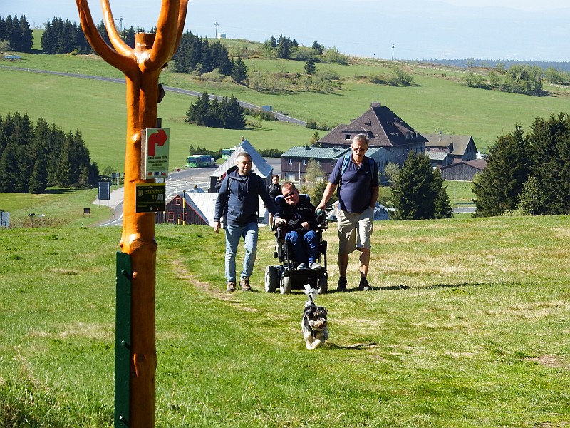 Cesta k Sachsenbaude