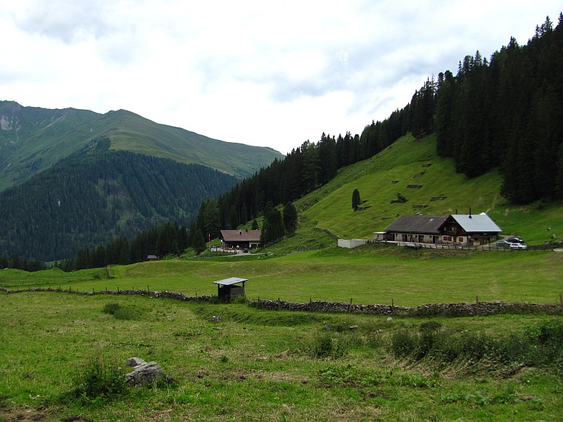 Pastviny okolo Höllensteinhütte
