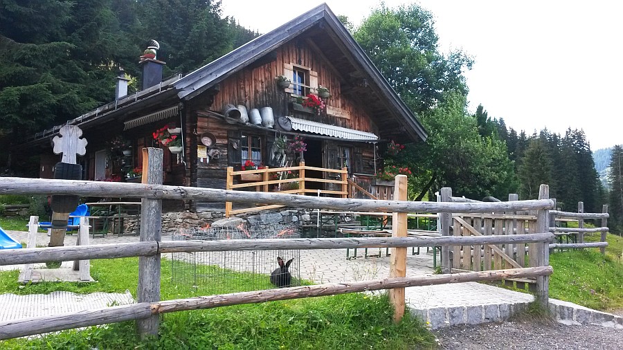 Salaš Bärschlagalm 1459 m.n.m.