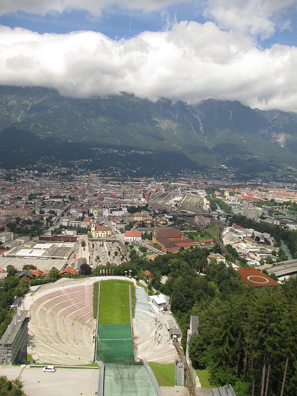 Innsbruck a hřeben Nordkette